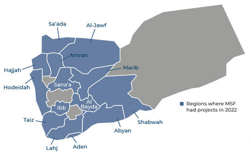 Yemen IAR map 2022